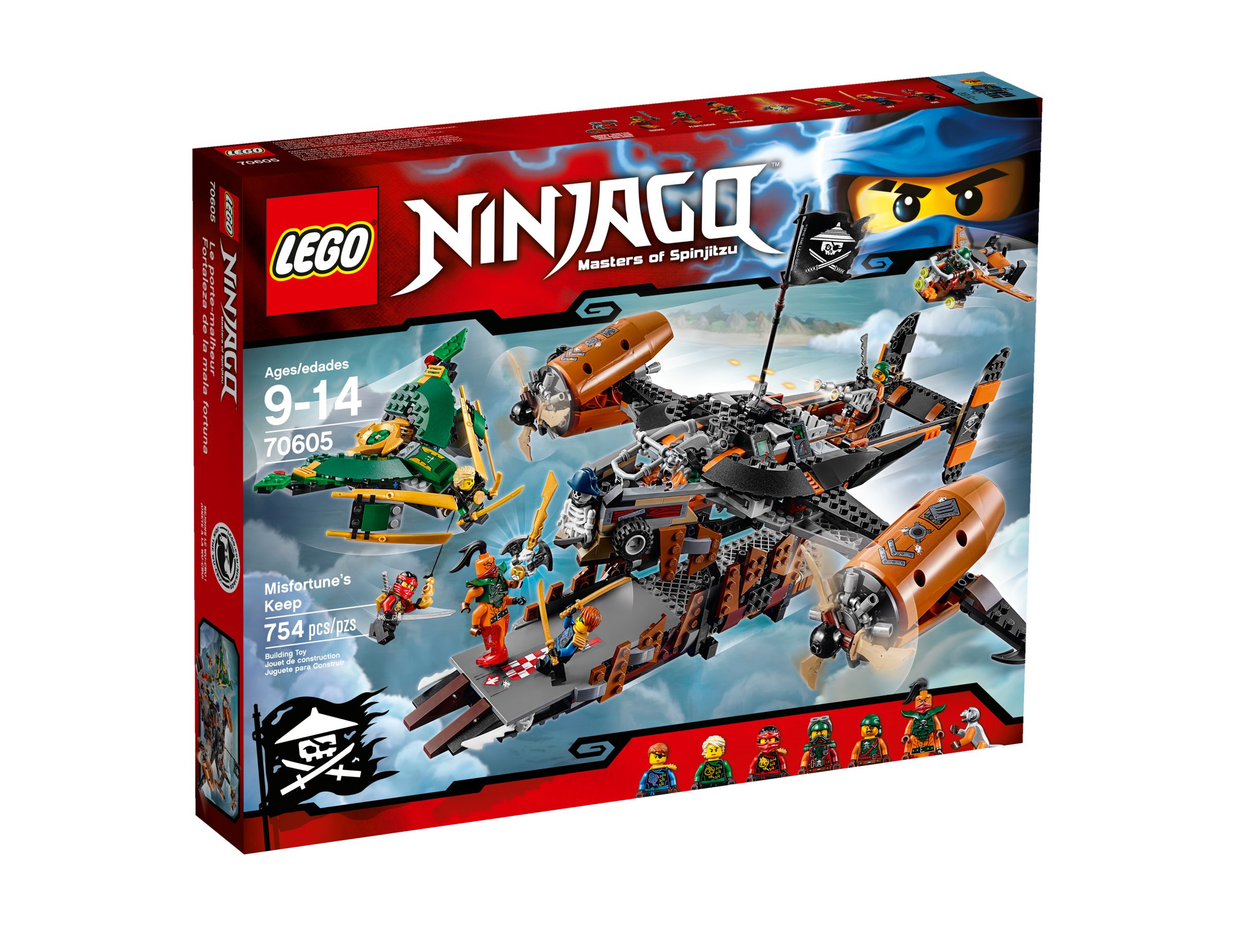 LEGO Ninjago 70605 - Luftschiff des Unglücks