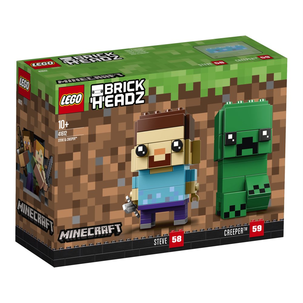 LEGO Brickheadz 41612 Steve & Creeper Minecraft