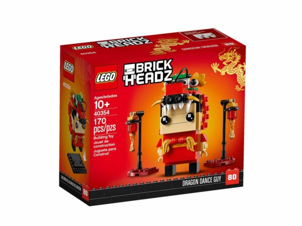 LEGO Brickheadz 40354 Drachentanz-Mann