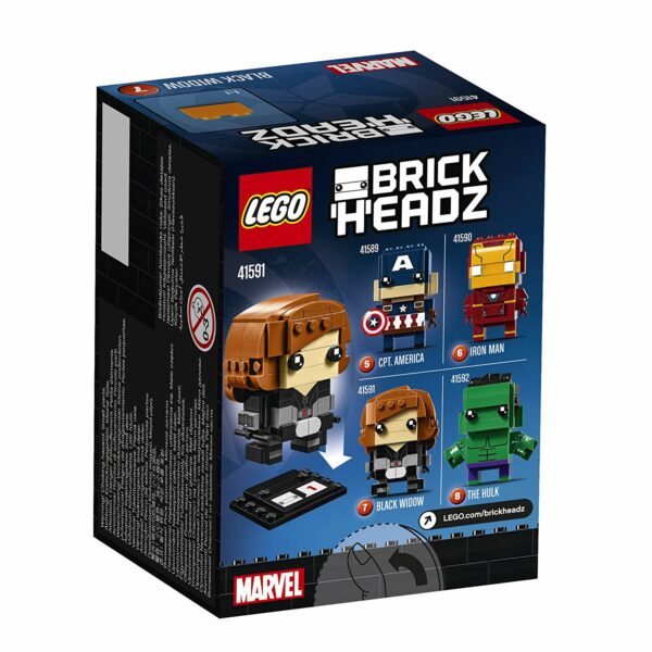 LEGO Brickheadz 41591 Schwarze Witwe