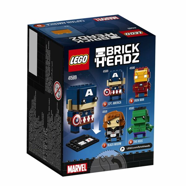 LEGO Brickheadz 41589 Captain America