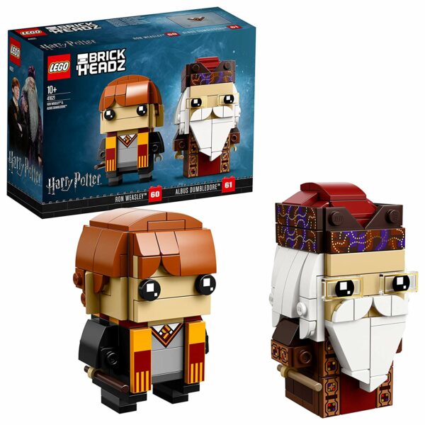 LEGO Brickheadz 41621 Ron Weasley und Albus Dumbledore