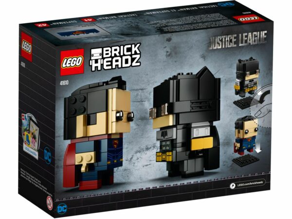 LEGO Brickheadz 41610 Tactical Batman & Superman