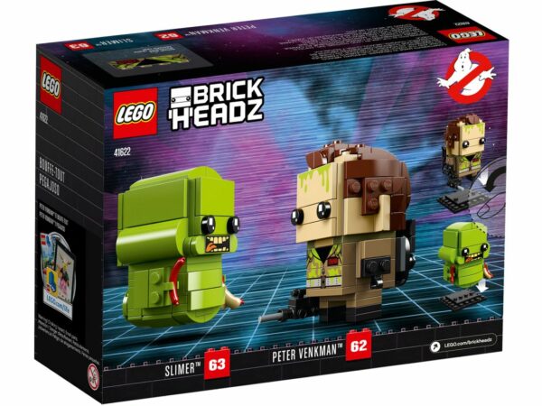 LEGO Brickheadz 41622 Peter Venkman und Slimer
