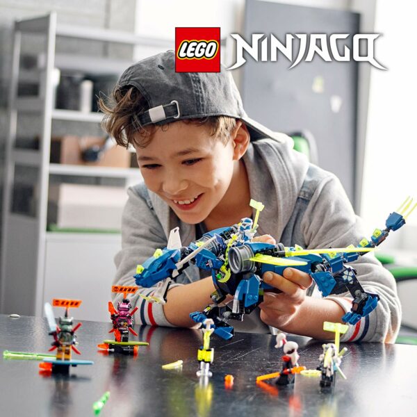 LEGO 71711 NINJAGO Jays Cyber-Drache