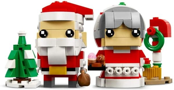 LEGO Brickheadz 40274 Herr und Frau Weihnachtsmann