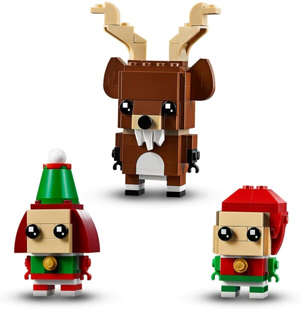 LEGO Brickheadz 40353 Rentier und Elfen