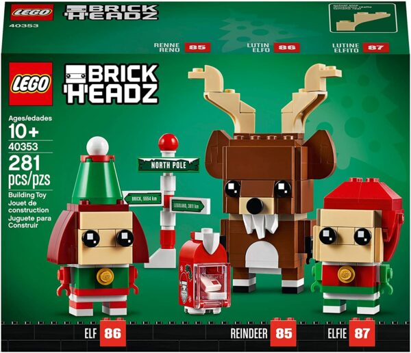 LEGO Brickheadz 40353 Rentier und Elfen