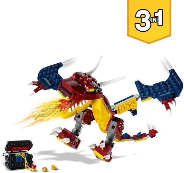 LEGO Creator 3-in-1 Feuerdrache 31102
