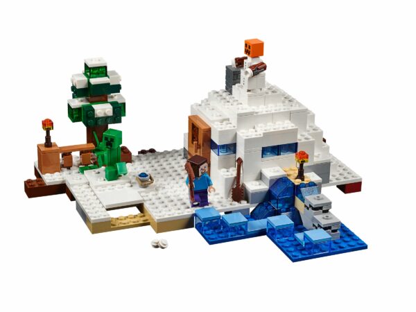 LEGO Minecraft Das Versteck im Schnee 21120