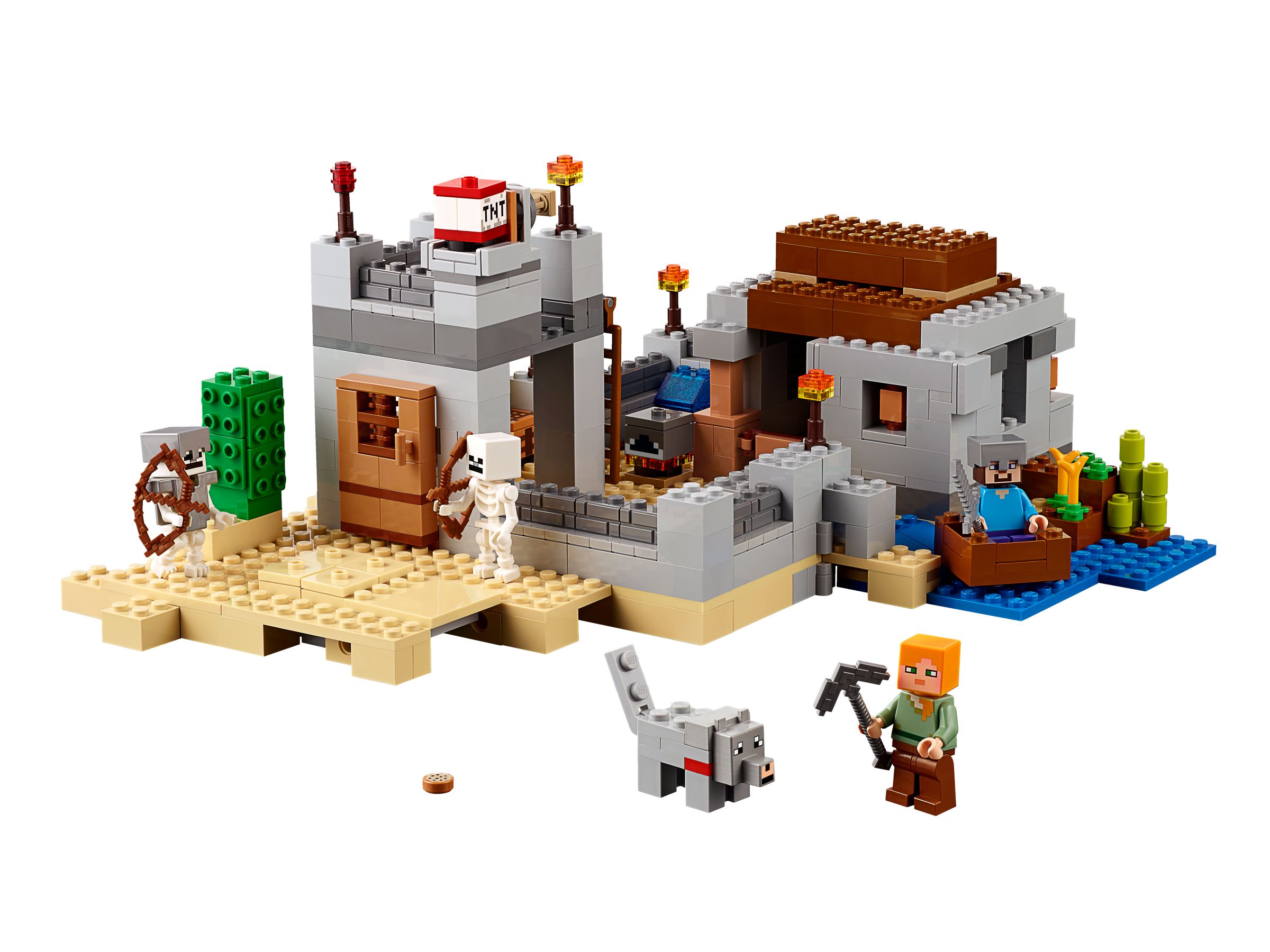 LEGO Minecraft Der Wüstenaußenposten 21121