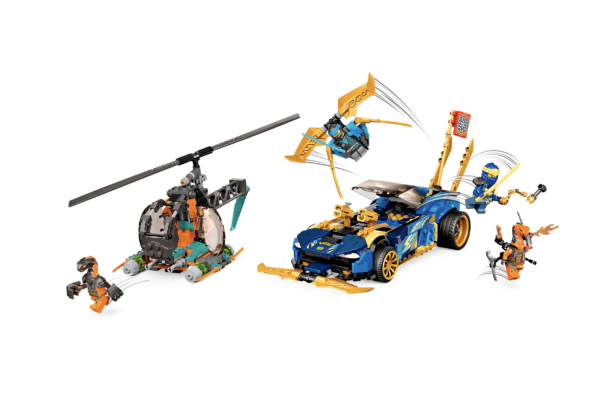 LEGO Ninjago Jays und Nyas Rennwagen EVO 71776