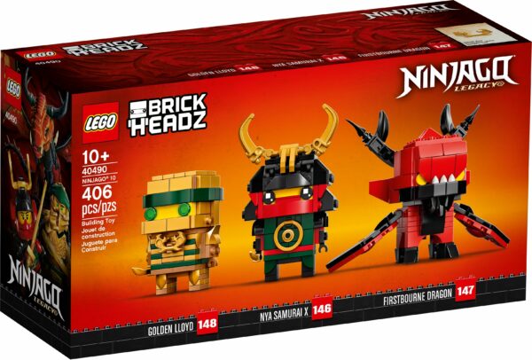 LEGO BrickHeadz NINJAGO 10 40490