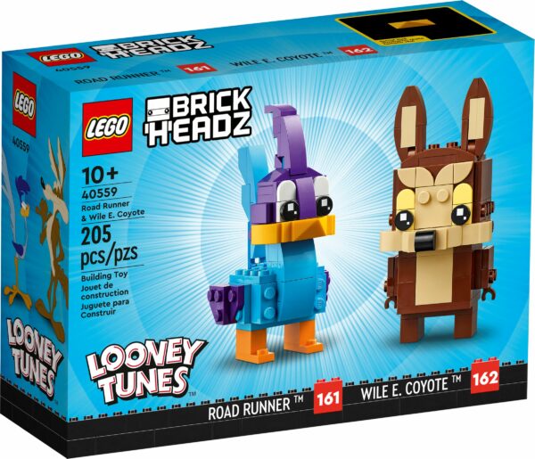LEGO Brickheadz Road Runner & Wile E. Coyote 40559