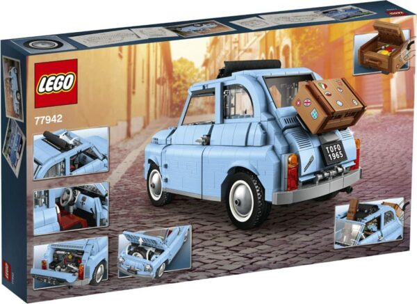LEGO Creator Expert - blauer Fiat 500 77942