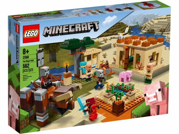 LEGO Minecraft Der Illager-Überfall 21160