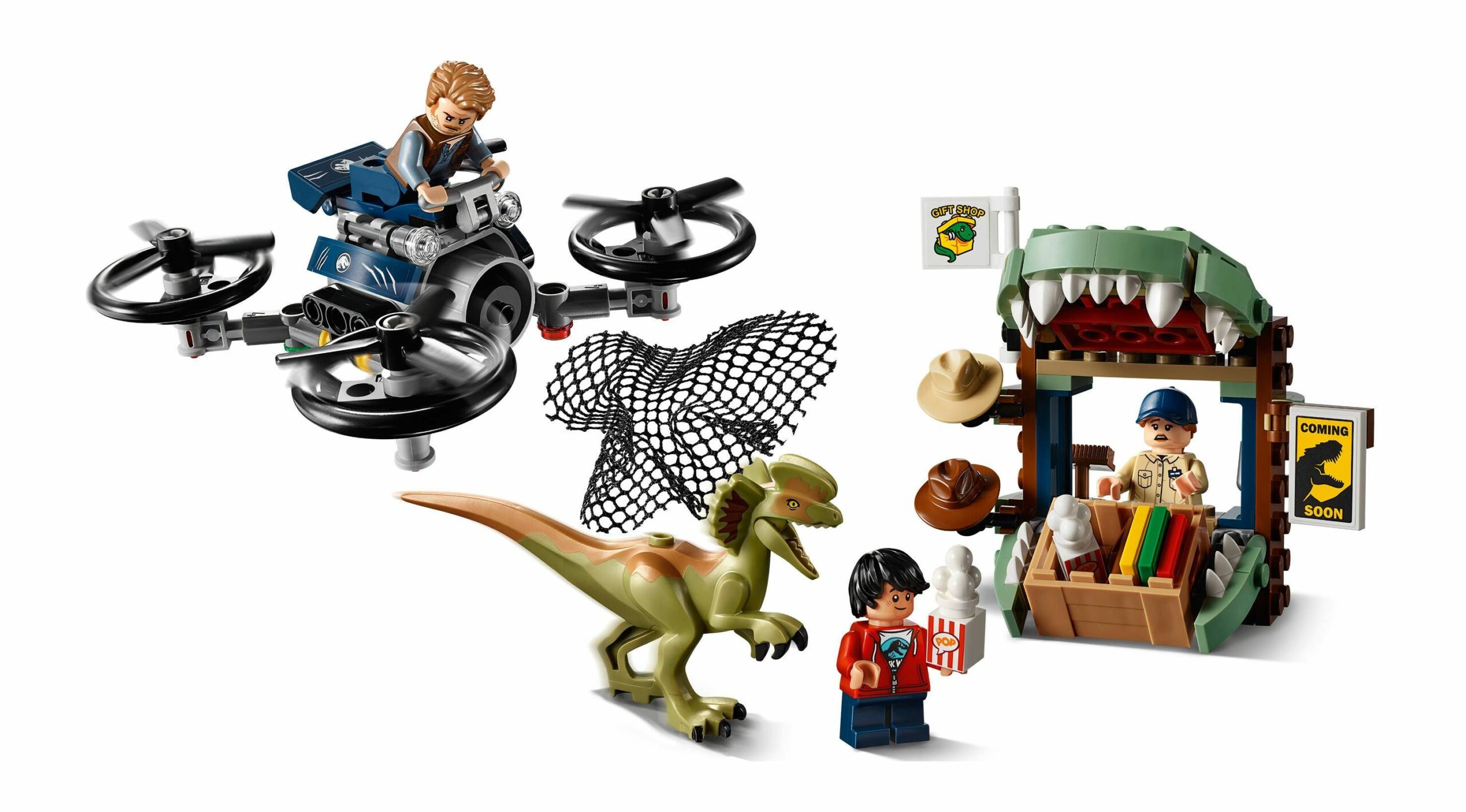 LEGO Jurassic World - Dilophosaurus auf der Flucht 75934