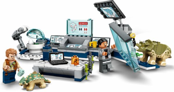 LEGO Jurassic World - Dr. Wus Labor Ausbruch der Baby-Dinosaurier 75939