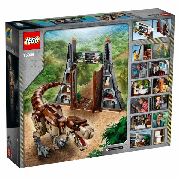 LEGO Jurassic World - Jurassic Park T. Rexs Verwüstung 75936