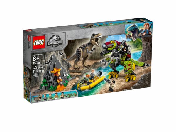 LEGO Jurassic World - T. rex vs. Dino-Mech 75938