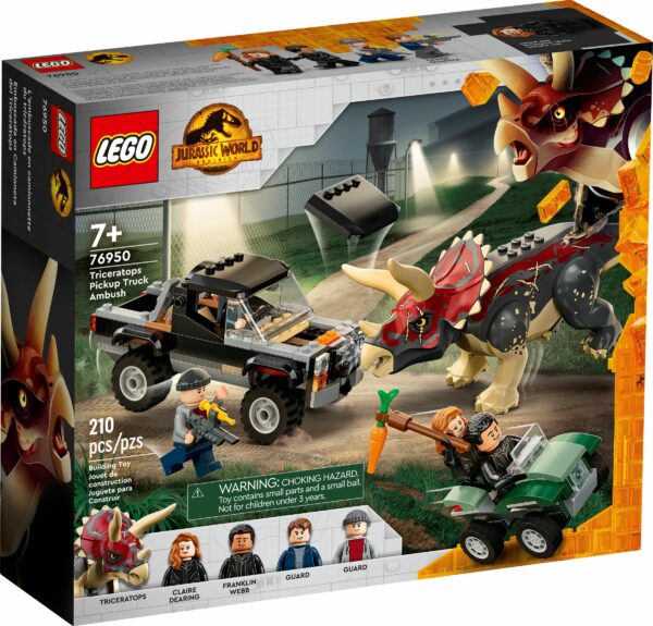 LEGO Jurassic World - Triceratops-Angriff 76950