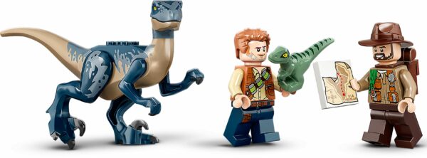 LEGO Jurassic World - Velociraptor Rettungsmission mit dem Doppeldecker 75942