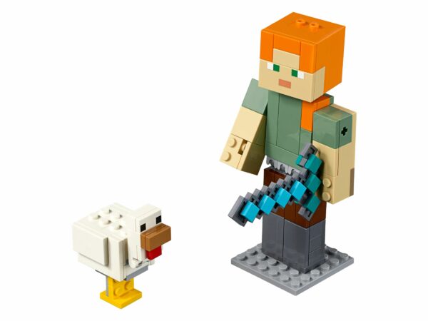 LEGO Minecraft BigFig Alex mit Huhn 21149