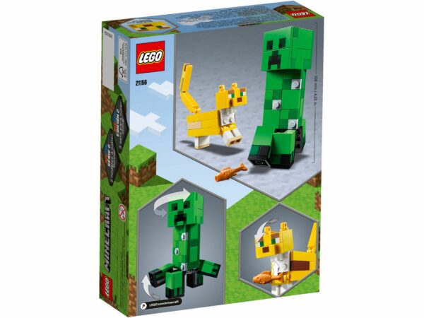 LEGO Minecraft BigFig Creeper und Ozelot 21156