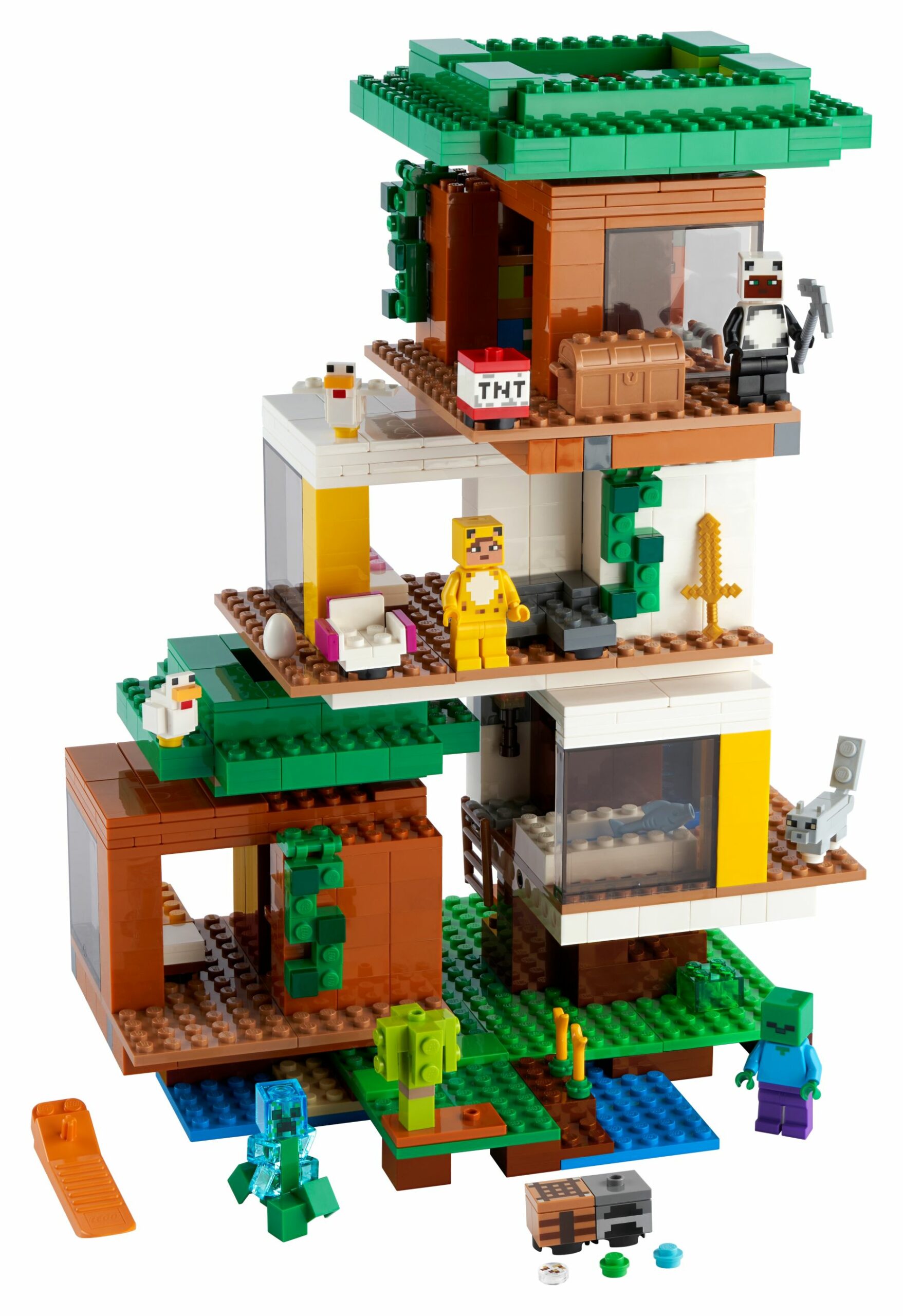 LEGO Minecraft Das moderne Baumhaus 21174
