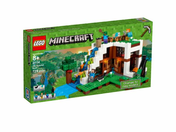 LEGO Minecraft Unterschlupf im Wasserfall 21134