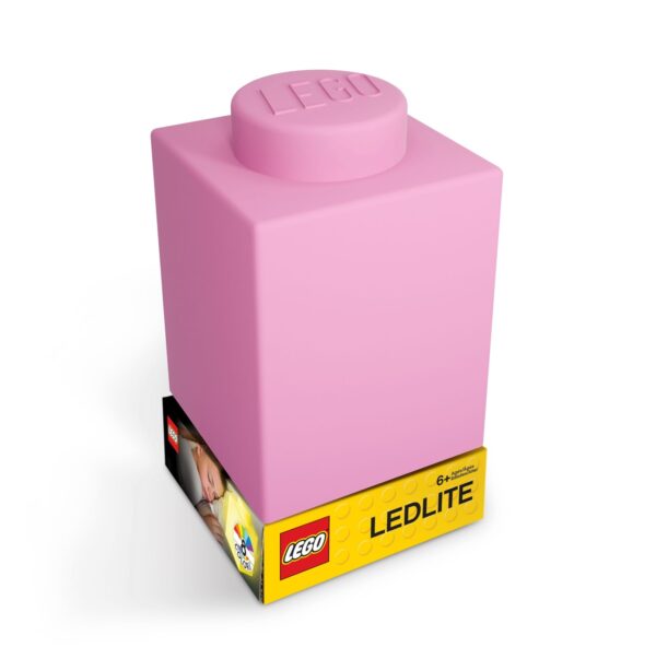 LEGO 1x1 Stein-Nachtlicht – Rosa