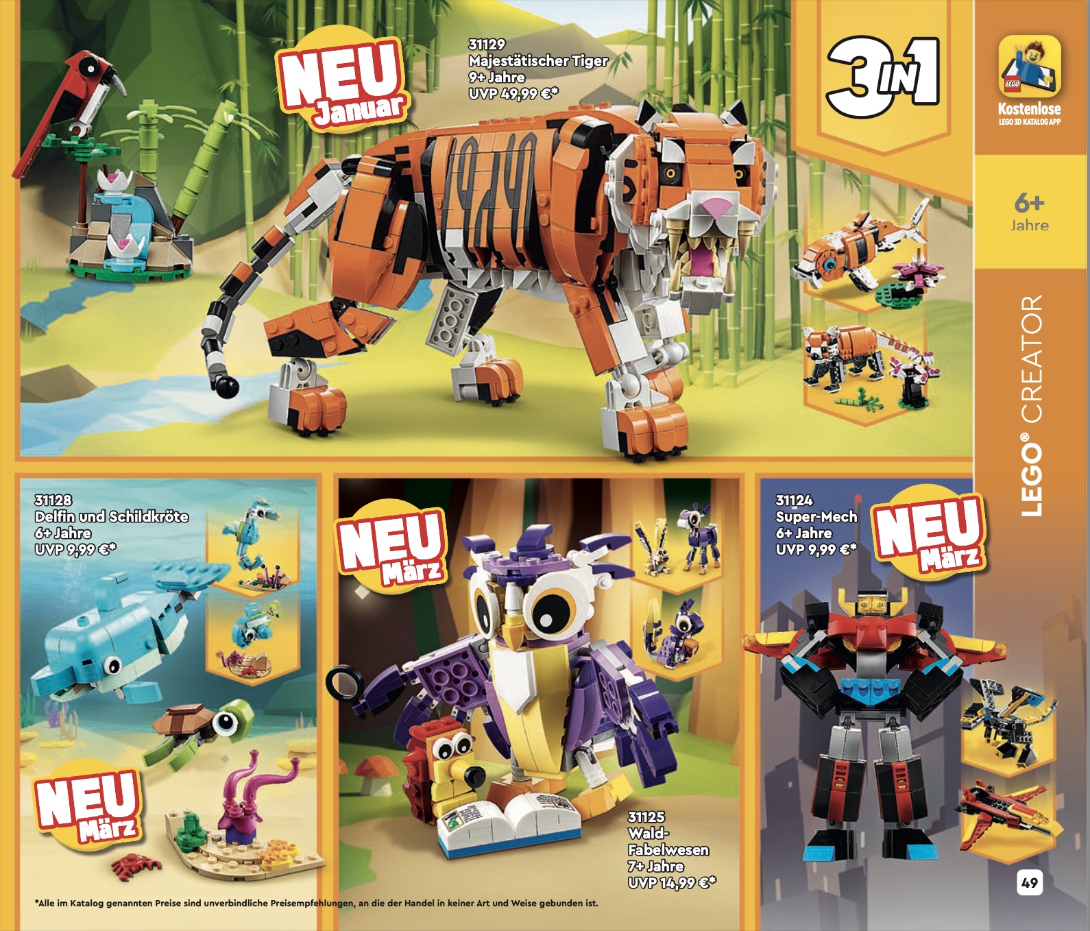 LEGO Katalog 2022 Seite 49