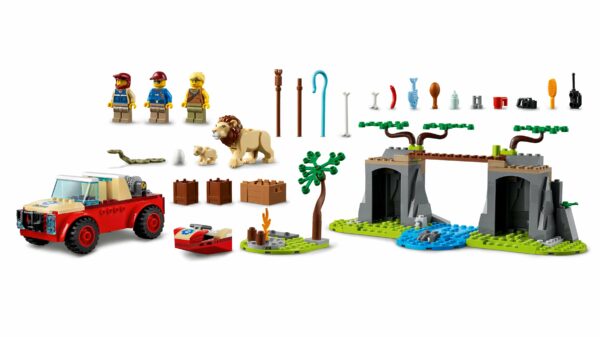 LEGO City - Tierrettungs-Geländewagen