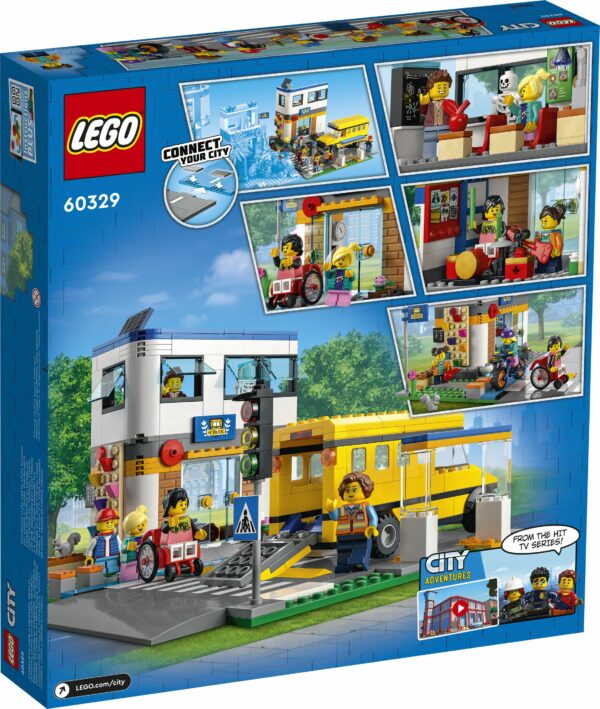LEGO City - Schule mit Schulbus
