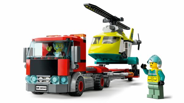 LEGO City - Hubschrauber Transporter