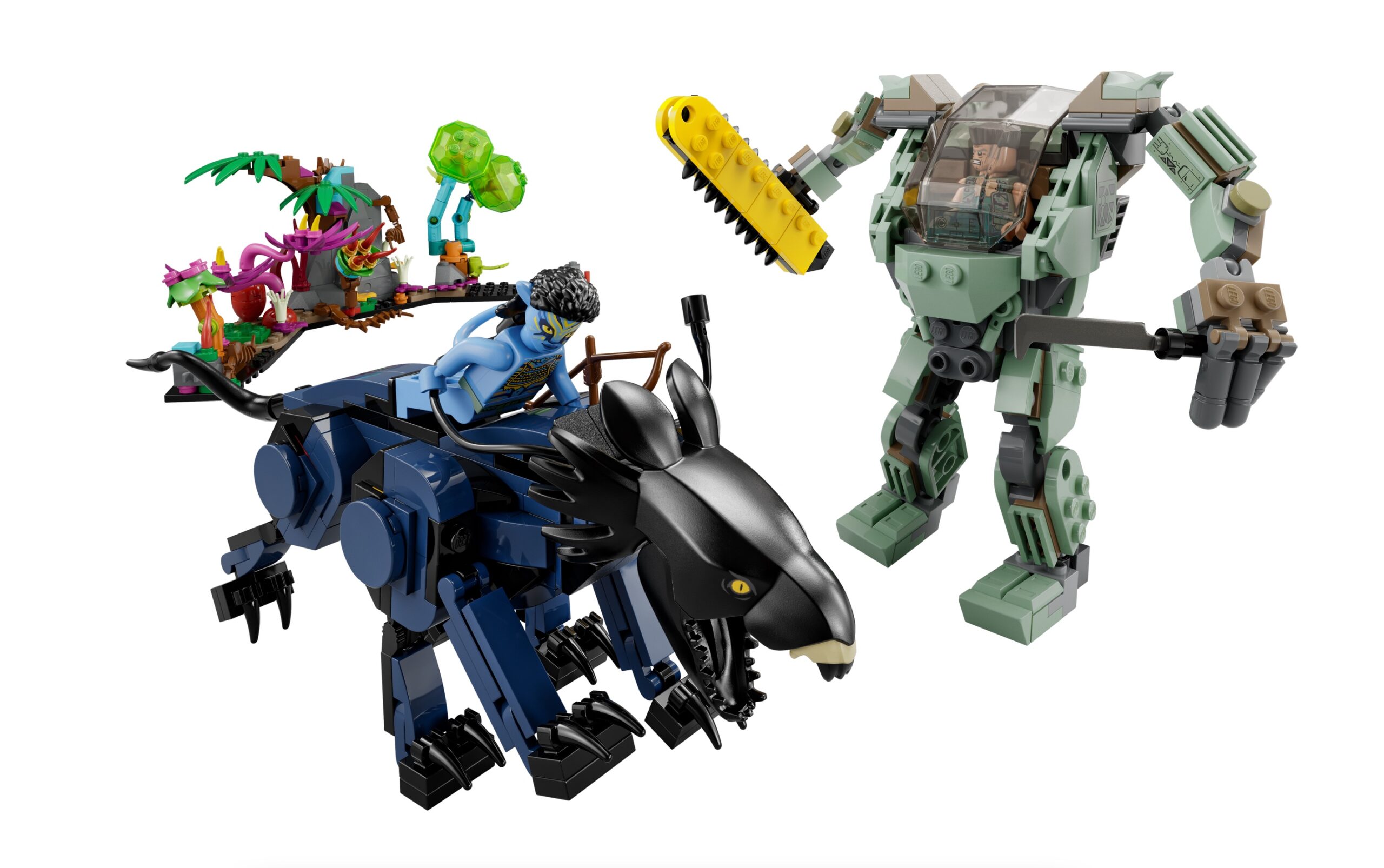LEGO Avatar - Neytiri und Thanator vs. Quaritch im MPA