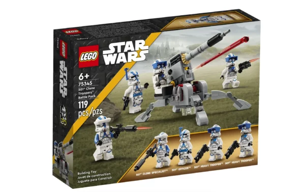 501st Clone Troopers Battle Pack 75345