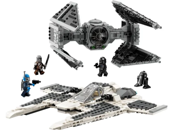 Mandalorianischer Fang Fighter vs. TIE Interceptor 75348