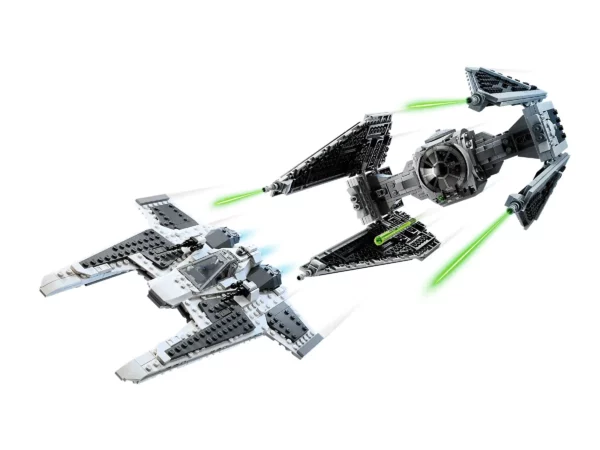 Mandalorianischer Fang Fighter vs. TIE Interceptor 75348