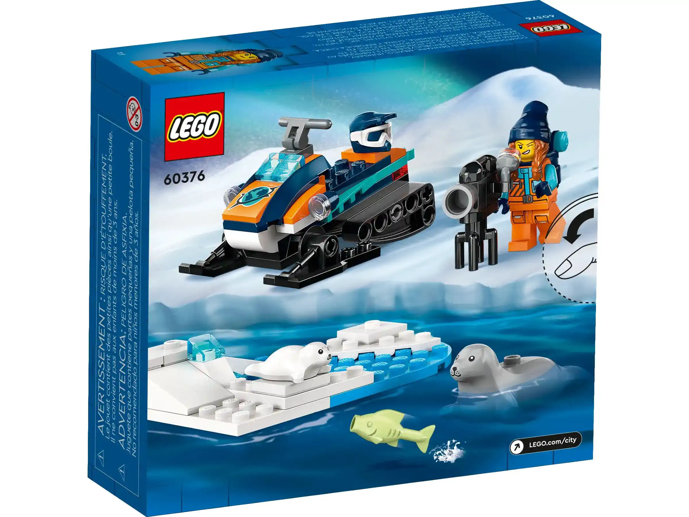 LEGO City Arktis-Schneemobil 60376