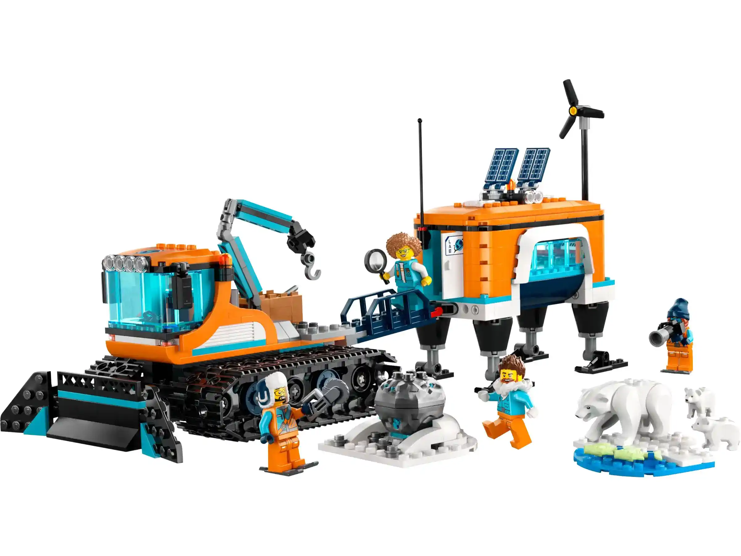 LEGO City Arktis-Schneepflug mit mobilem Labor 60378