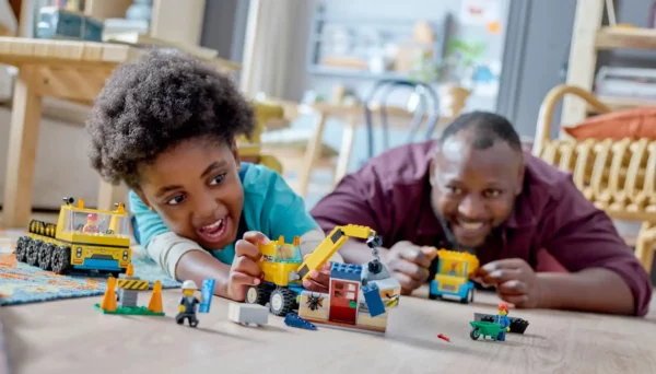 LEGO City Baufahrzeuge und Kran mit Abrissbirne 60391