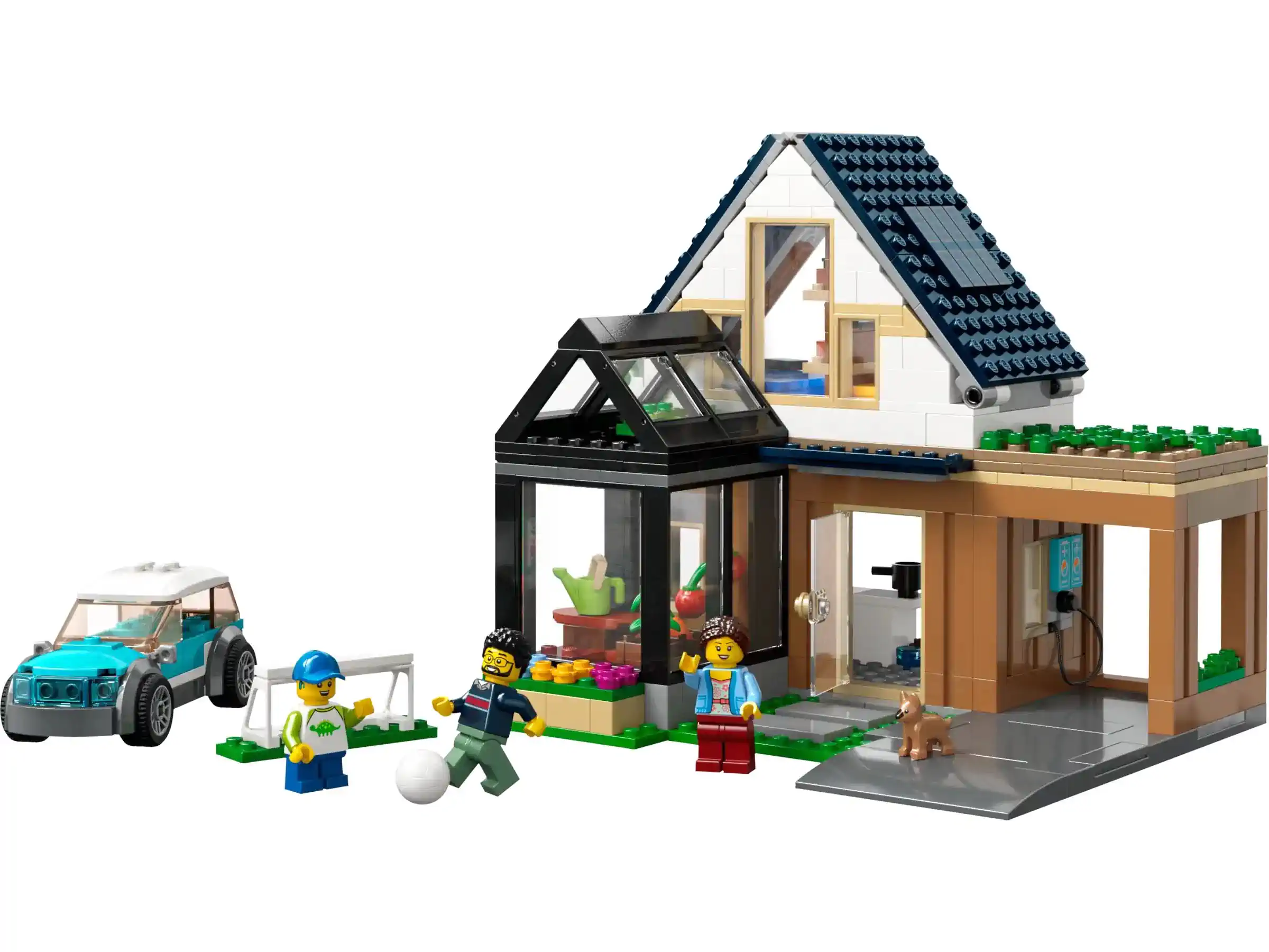 LEGO City Familienhaus mit Elektroauto 60398