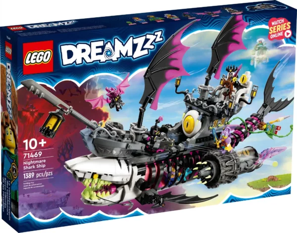 LEGO DREAMZzz Set Albtraum-Haischiff 71469