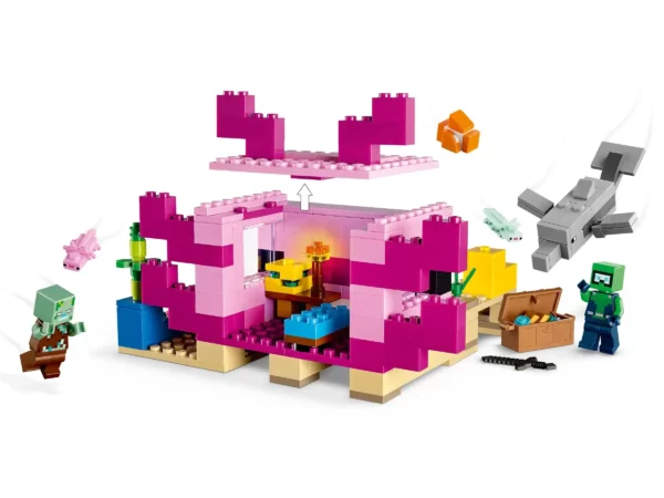 LEGO Minecraft "Das Axolotl-Haus" (21247)