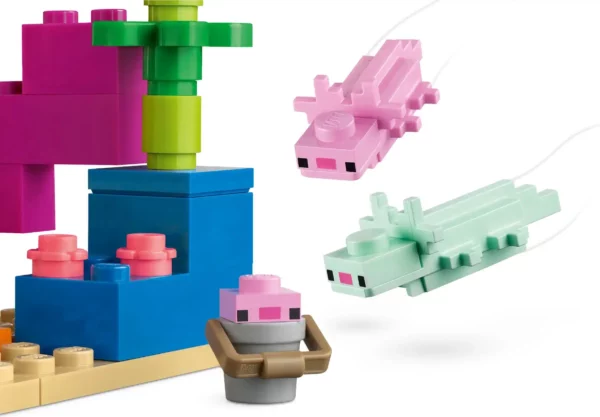 LEGO Minecraft "Das Axolotl-Haus" (21247)