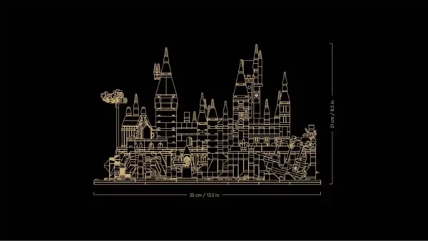 LEGO Harry Potter - Schloss Hogwarts mit Schlossgelände Set (76419)