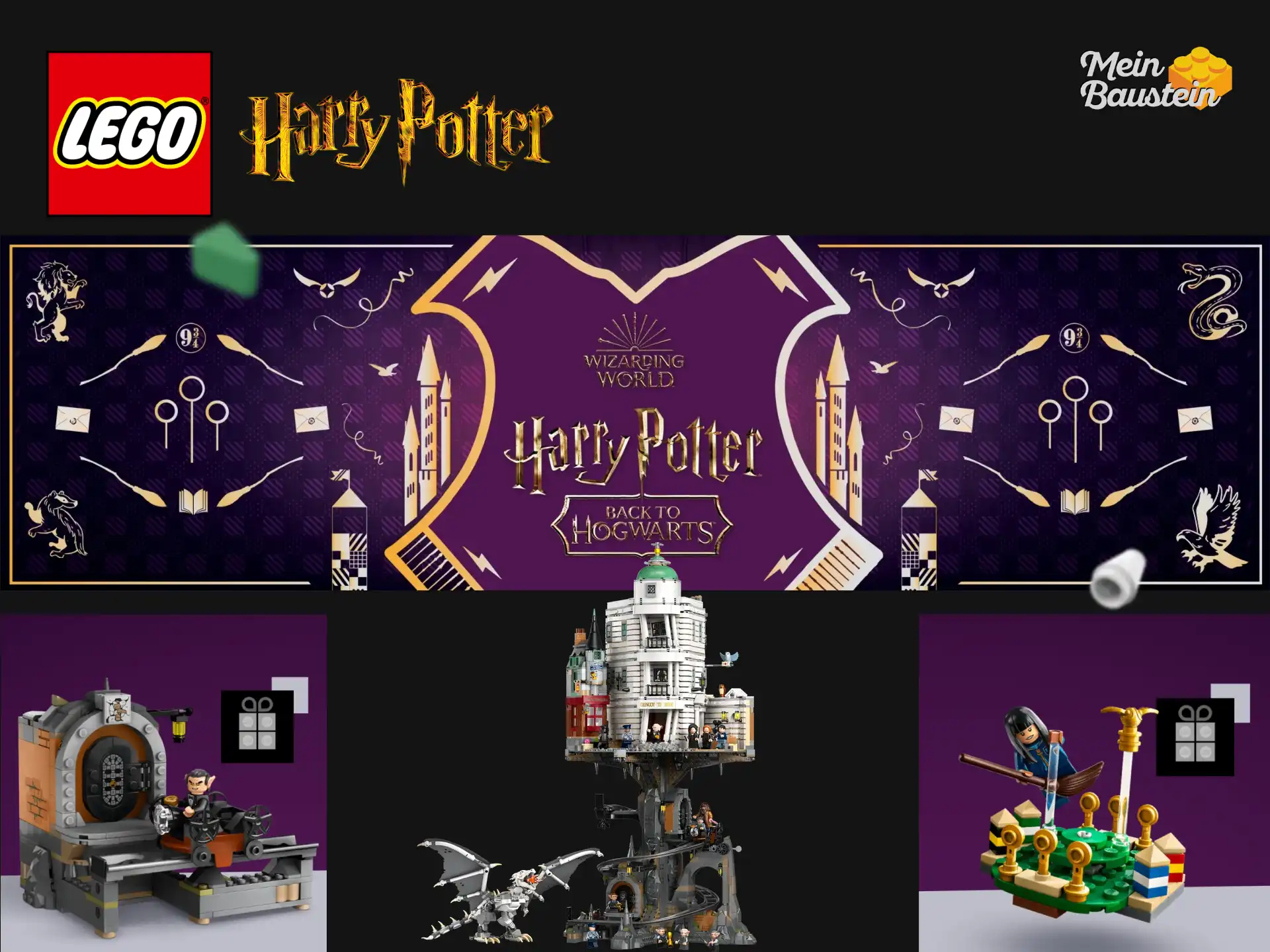 LEGO Geschenke zum Einkauf zur Rückkehr nach Hogwarts