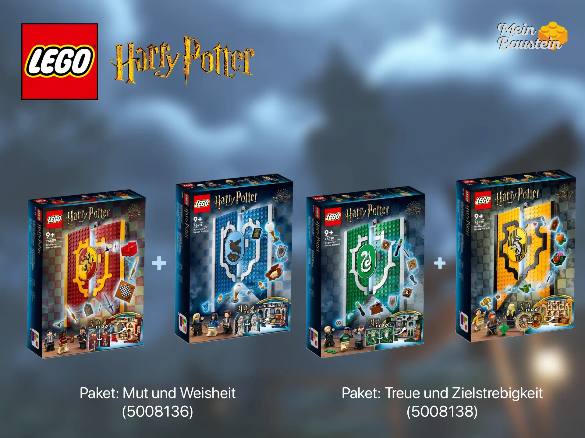 LEGO Harry Potter Hausbanner-Paket mit hohen Rabatten
