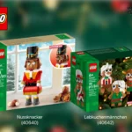 LEGO Weihnachten 2023 Nussknacker 40460 Lebkuchenmaennchen 40642